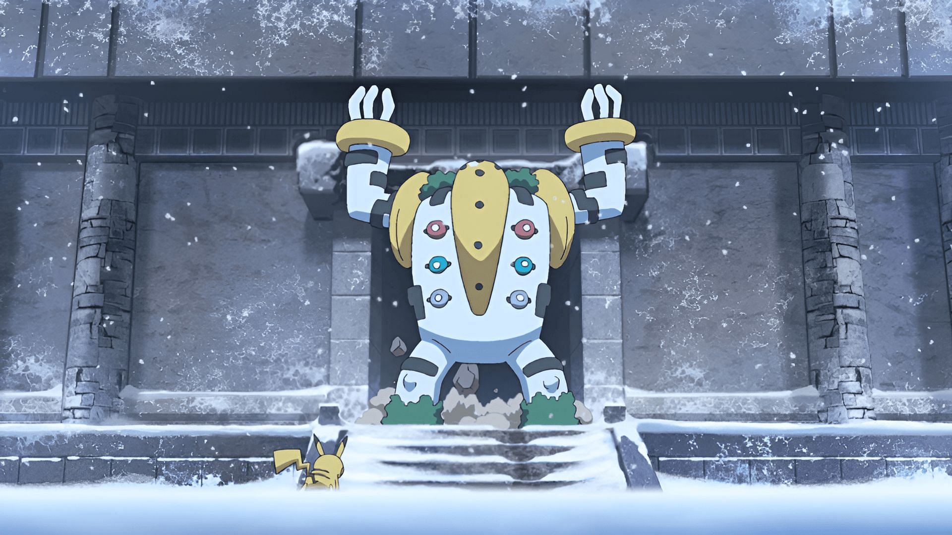 Regigigas in Pokemon Generations (Image via TPC)